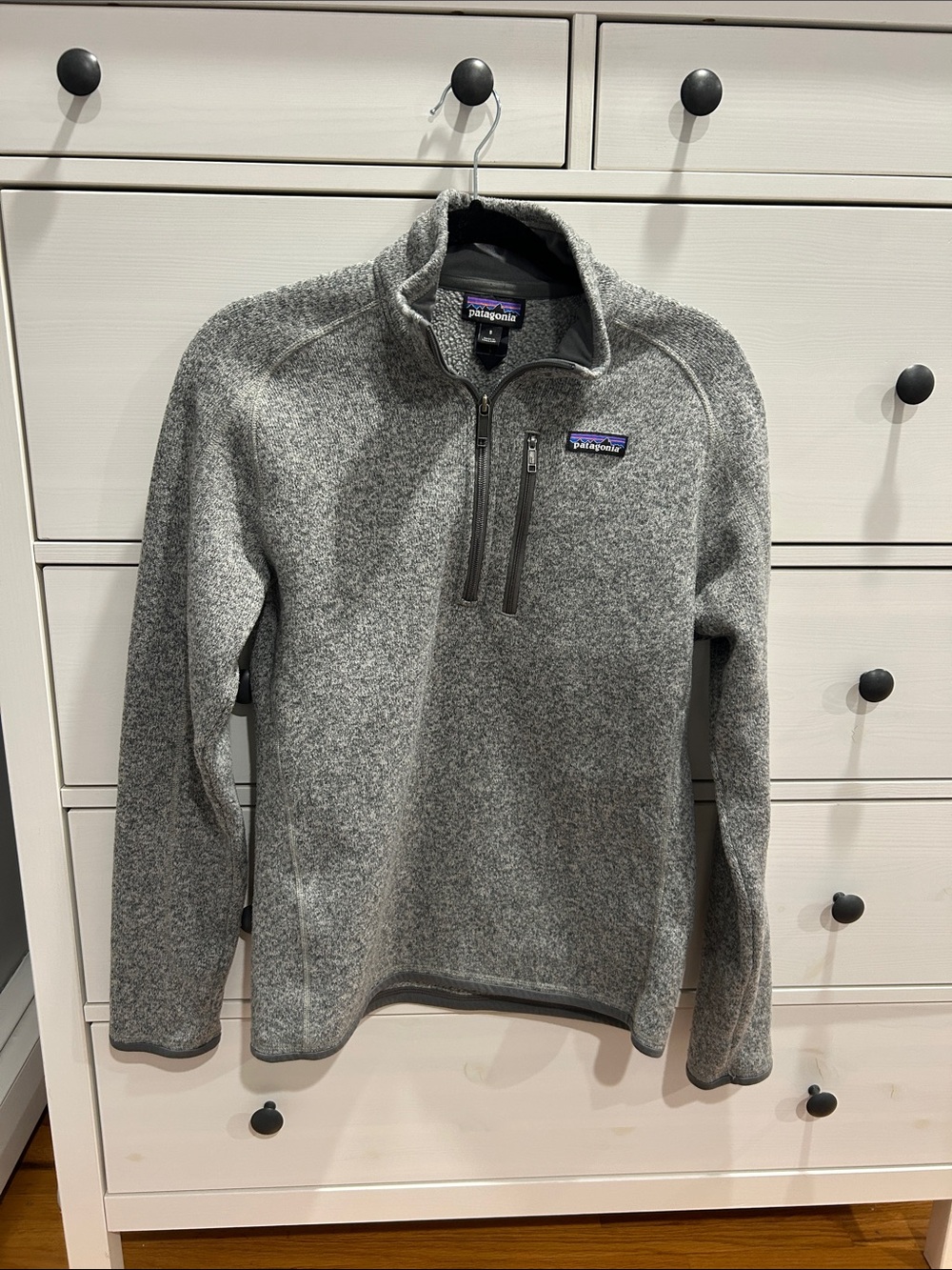 Patagonia Gray Men's Zip-Up Fleece Pullover